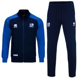iceland world cup presentation soccer tracksuit 2018/19 errea