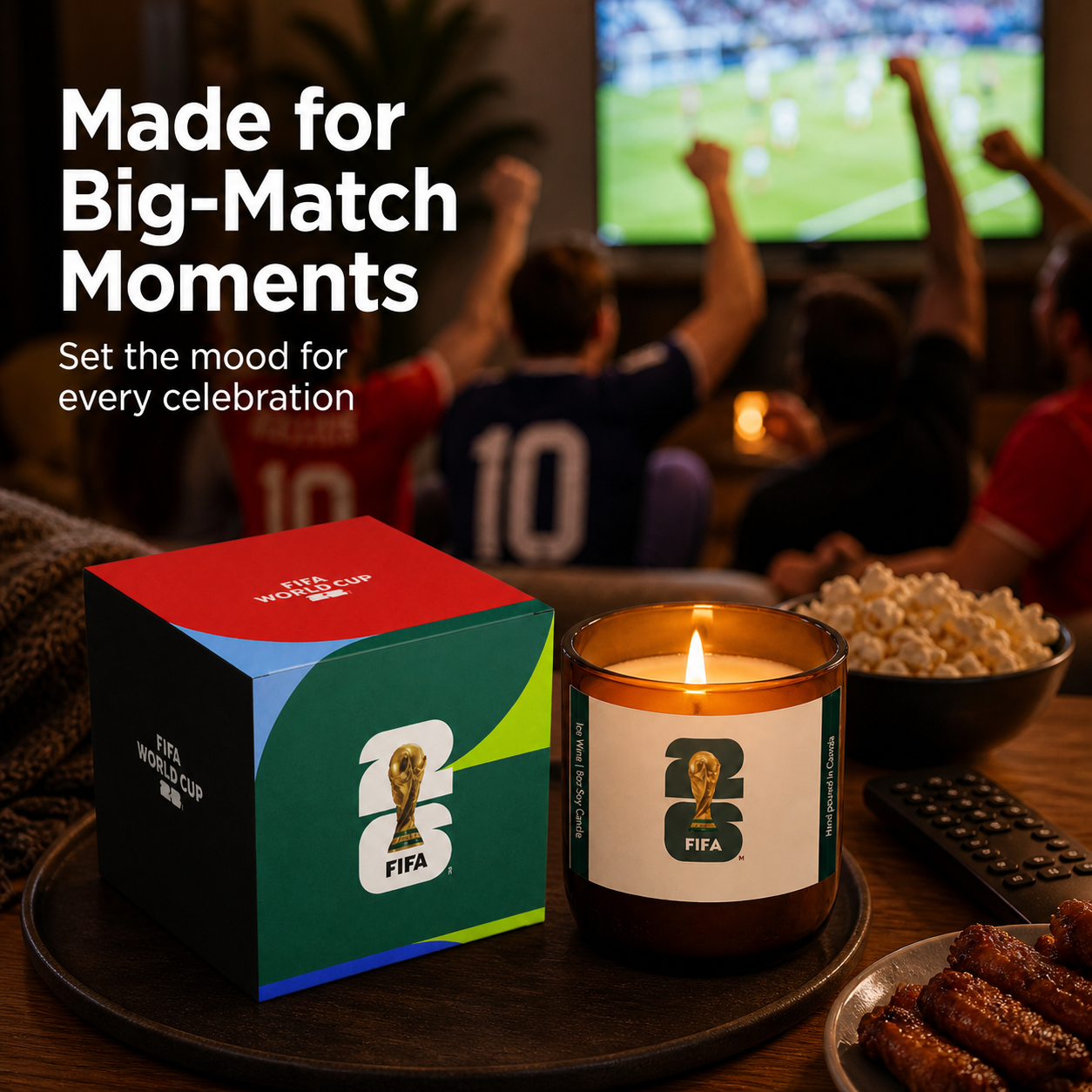 fifa world cup '26 canadian pine candle 8oz