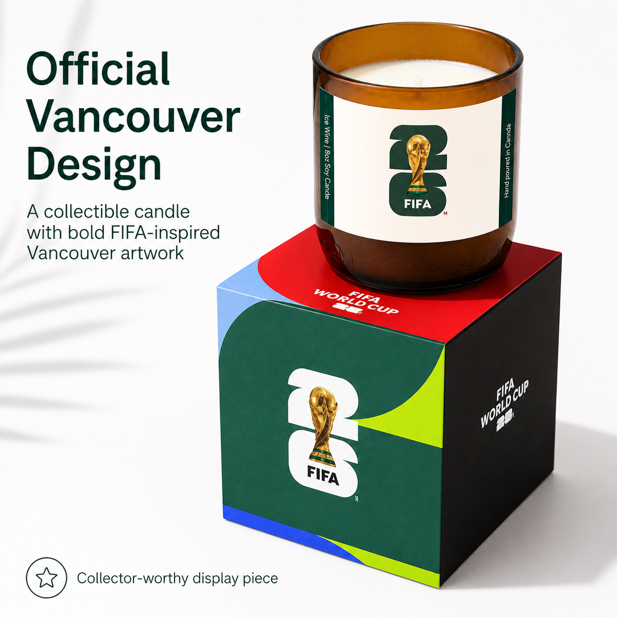fifa world cup '26 canadian pine candle 8oz