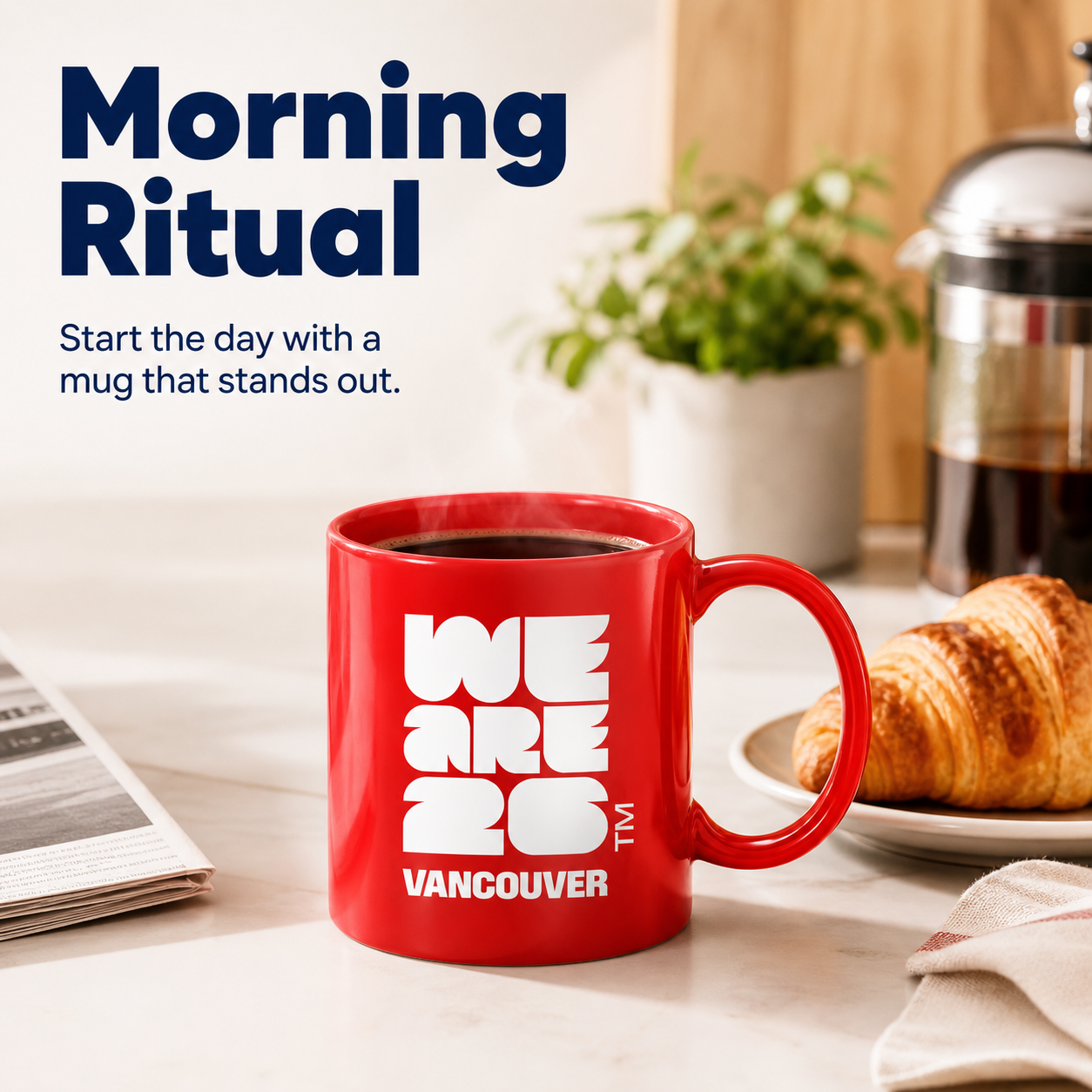 fifa world cup '26 red canadian mug