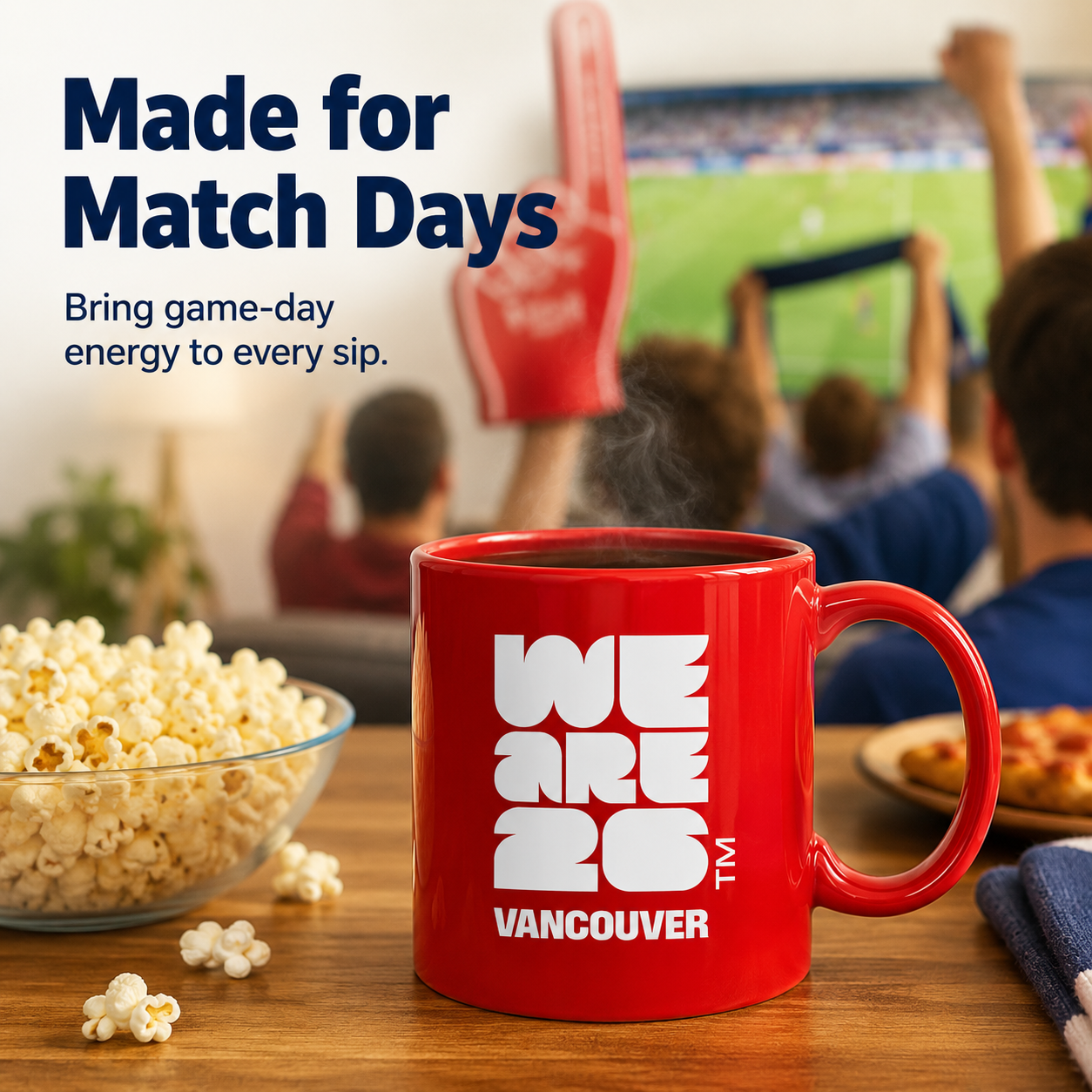 fifa world cup '26 red canadian mug
