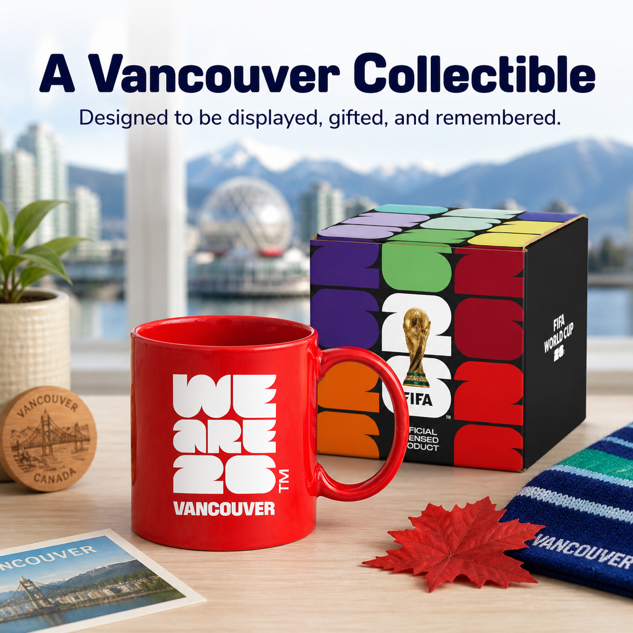 fifa world cup '26 red canadian mug