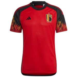 belgium national team home soccer jersey 2022/23 adidas