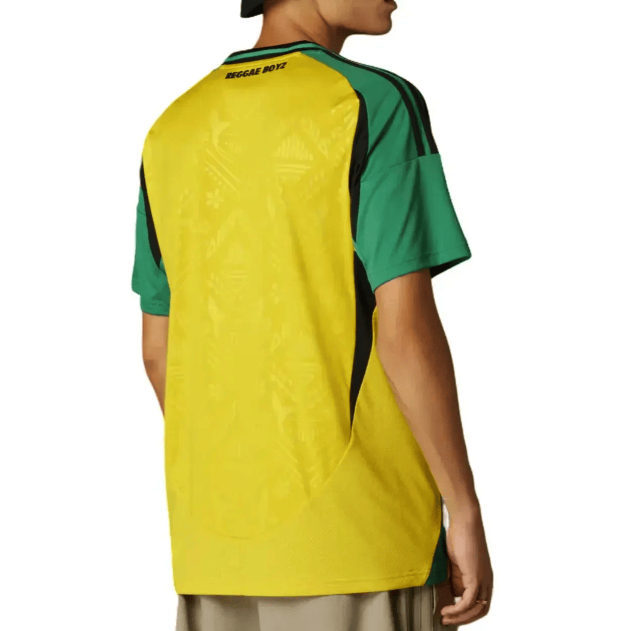 jamaica national team home soccer jersey 2024/25 adidas jamaica national team home soccer jersey 2024/25 adidas