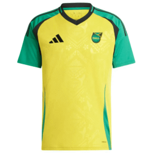 jamaica national team home soccer jersey 2024/25 adidas