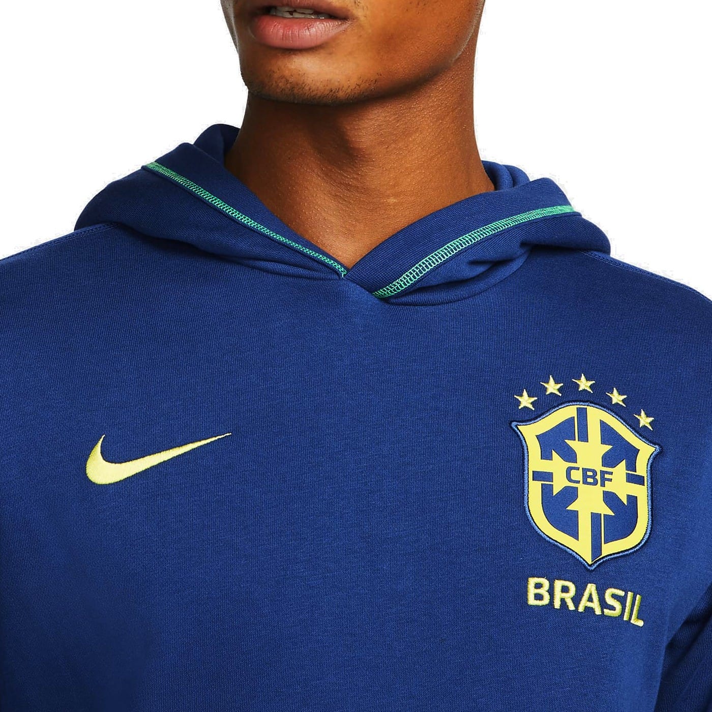 brazil national team casual fleece travel tracksuit 2022/23 nike