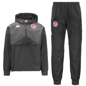 tunisia national team presentation soccer tracksuit 2024/25 kappa