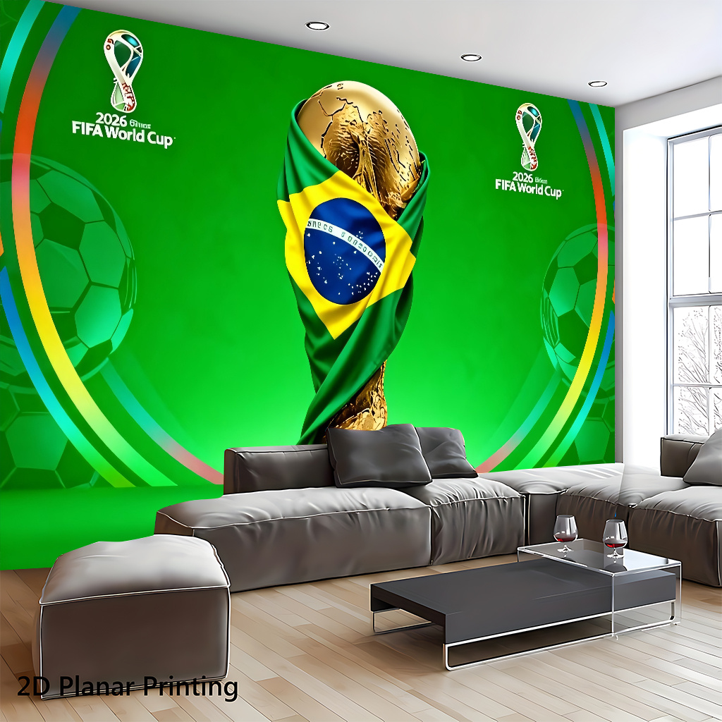 2d flat, 2d flat 2d flat, 2d flat 2d flat banner 1pc, brazil flag embracing world cup trophy, 2026 fifa world cup themed decorative wall hanging, polyester fiber party backdrop, suitable for multiple scenes, living room art wall covering 2d flat, 2d flat 2d flat, 2d flat 2d flat banner 1pc, brazil flag embracing world cup trophy, 2026 fifa world cup themed decorative wall hanging, polyester fiber party backdrop, suitable for multiple scenes, living room art wall covering
