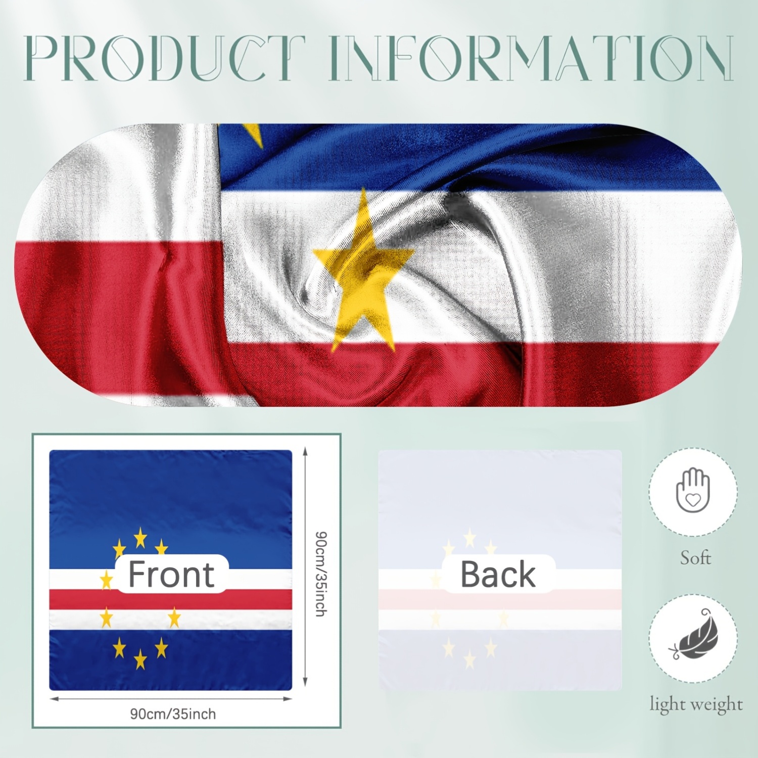 1pc headscarf, bermuda flag pattern printed square scarf, casual outdoor headscarf, lightweight breathable sunshade shawl, breathable square scarf, decorative scarf, elegant accessory, non stretch, suitable for outdoor decoration 1pc headscarf, bermuda flag pattern printed square scarf, casual outdoor headscarf, lightweight breathable sunshade shawl, breathable square scarf, decorative scarf, elegant accessory, non stretch, suitable for outdoor decoration