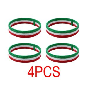 4pcs 4pcs hand woven stretch bracelets multi color cord wristbands suitable for daily wear & sports, retro minimalist look, unisex for men & women, year round gift for gym,, casual wear (no coating, handmade cord)
