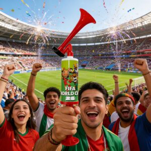 devices that create noise, cheering tools, handheld air horns for the 2026 fifa world cup, ideal for sports events, producing loud sounds, emergency alerts, boating, camping, competitive gatherings, festive gifts, halloween, christmas celebrations