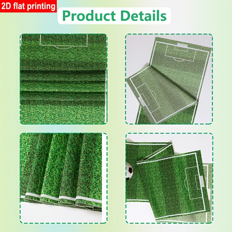 1pc, soccer themed table runner, 457.2 x 35.0 cm, green soccer polyester tablecloth, soccer party decorations, kids' gift party supplies, tabletop decor, happy birthday party supplies 1pc, soccer themed table runner, 457.2 x 35.0 cm, green soccer polyester tablecloth, soccer party decorations, kids' gift party supplies, tabletop decor, happy birthday party supplies