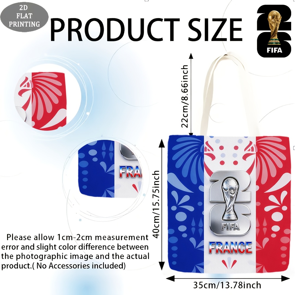 women's shoulder bag 1pc authorized 2026 fifa world cup maple&zayu&clutch shoulder bag, multifunctional tote bag, reusable, tote bag, clutch, evening handbag, suitable for outdoor travel, ball games, events, travel essentials, daily use women's shoulder bag 1pc authorized 2026 fifa world cup maple&zayu&clutch shoulder bag, multifunctional tote bag, reusable, tote bag, clutch, evening handbag, suitable for outdoor travel, ball games, events, travel essentials, daily use