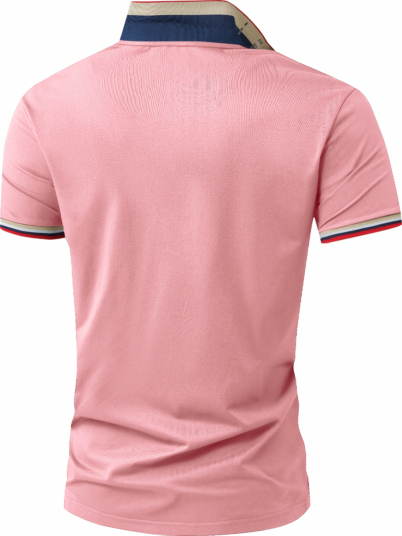 men's polo shirt featuring a classic collar with buttons, a color block design, breathable and comfortable fabric, perfect for lightweight summer outfits. it is adorned with the letters "portugal" and the portuguese flag print, the number "17.78cm men's polo shirt featuring a classic collar with buttons, a color block design, breathable and comfortable fabric, perfect for lightweight summer outfits. it is adorned with the letters "portugal" and the portuguese flag print, the number "17.78cm