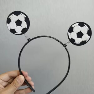 2 women's 2026 football event headbands, simple and stylish football headbands, football hairbands, suitable for parties, gatherings, and holiday hair accessories