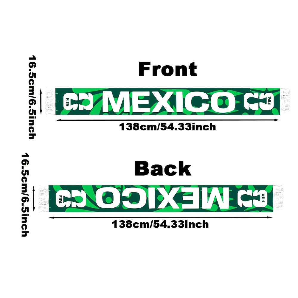 1pc fifa us canada mexico 2026 world cup scarf suitable for boysfriend gift, soccer fan gear with national logos, machine washable for tournaments, events & holidays perfect for back to, graduation gifts for men 1pc fifa us canada mexico 2026 world cup scarf suitable for boysfriend gift, soccer fan gear with national logos, machine washable for tournaments, events & holidays perfect for back to, graduation gifts for men