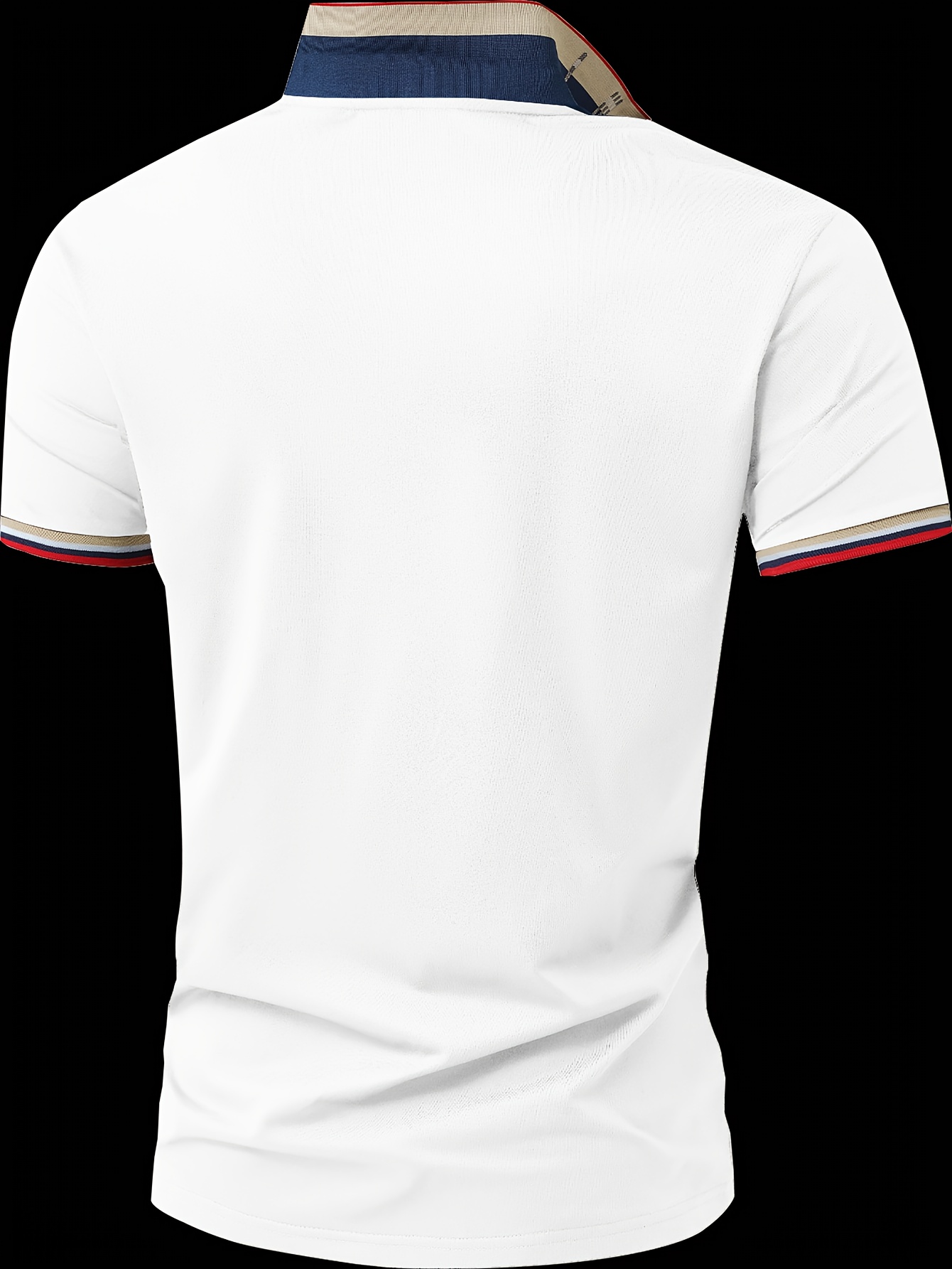 men's polo shirt featuring a classic collar with buttons, a color block design, breathable and comfortable fabric, perfect for lightweight summer outfits. it is adorned with the letters "portugal" and the portuguese flag print, the number "17.78cm men's polo shirt featuring a classic collar with buttons, a color block design, breathable and comfortable fabric, perfect for lightweight summer outfits. it is adorned with the letters "portugal" and the portuguese flag print, the number "17.78cm