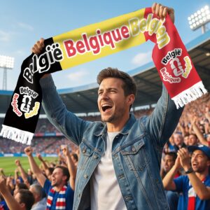 1pc fifa usa canada mexico 2026 world cup scarf suitable for & men, official colors fan gift, machine washable sports accessory for soccer games, holiday gifts for boysfriend, graduation, back to events