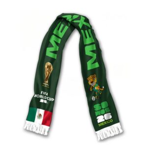 1pc fifa us canada mexico 2026 world cup support scarf, fan gift, holiday gift, multi functional sportswear accessory, perfect gift for your boyfriend