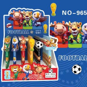 random 2/6pcs 2026 world cup maple zayu clutch themed clickable ballpoint pen. cute anime characters, perfect for fan parties, birthday parties, giveaways, office supplies, and stationery rewards