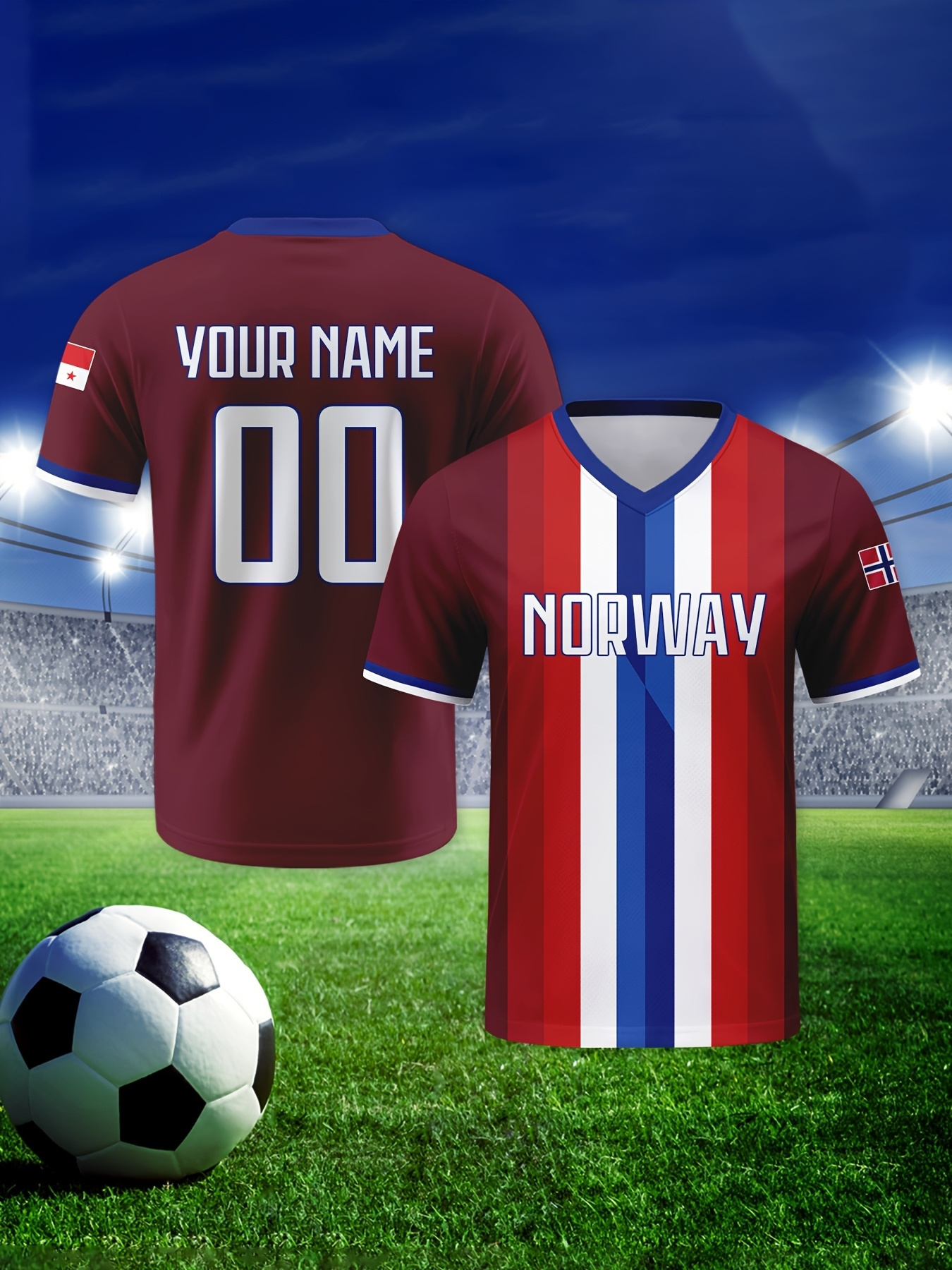 men's norway football team jersey, personalized with name and number, brown football shirt with national flag design, stylish and comfortable sports football t shirt, breathable short sleeved football t shirt, an ideal gift for fans, husbands, men's norway football team jersey, personalized with name and number, brown football shirt with national flag design, stylish and comfortable sports football t shirt, breathable short sleeved football t shirt, an ideal gift for fans, husbands,