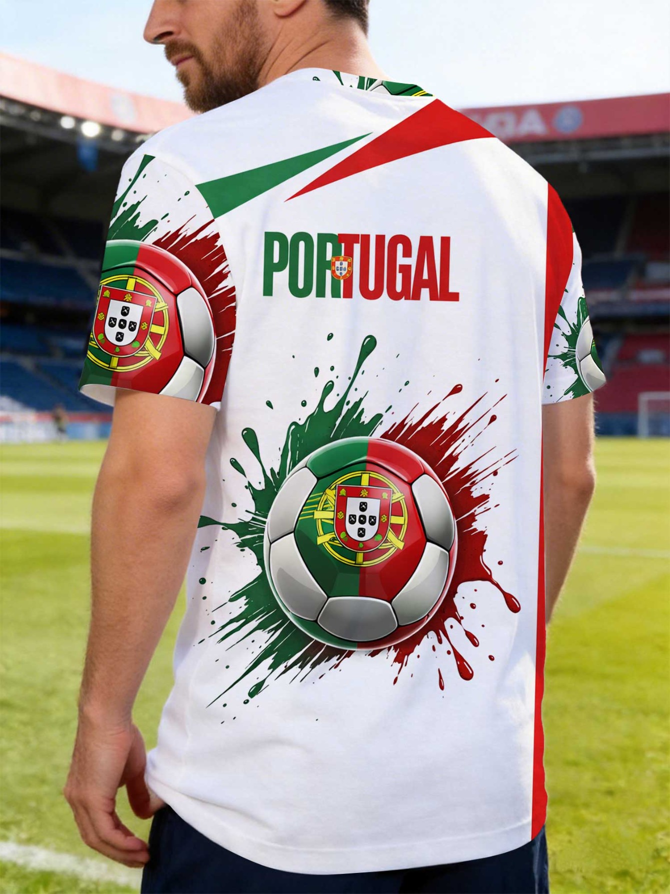 1pc quick dry football jersey full body printed team uniform with round neck, microfiber suitable for training, matches, outdoor, year round wear gift for soccer players, team gifts, casual athletic apparel 1pc quick dry football jersey full body printed team uniform with round neck, microfiber suitable for training, matches, outdoor, year round wear gift for soccer players, team gifts, casual athletic apparel