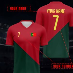 personalized custom name & number football jersey v neck uniforms suitable for, training, summer parties & tournaments machine washable varsity suit with numbered