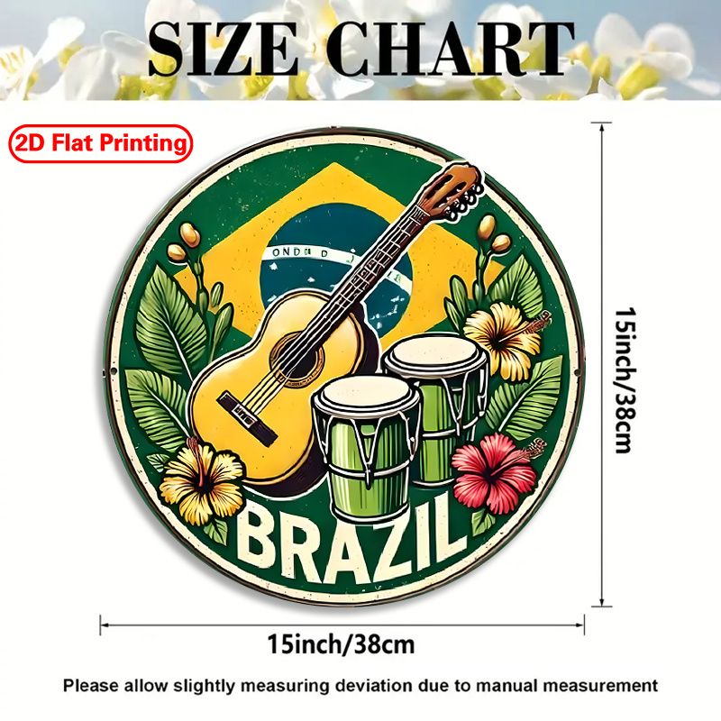 2d flat printing placemats 4pcs ode to brazilian music theme design pattern round placemats 38.1x38.1 cm non slip heat resistant polyester table mats, machine washable, suitable for restaurants, kitchens, home decor, halloween, christmas, 2d flat 2d flat printing placemats 4pcs ode to brazilian music theme design pattern round placemats 38.1x38.1 cm non slip heat resistant polyester table mats, machine washable, suitable for restaurants, kitchens, home decor, halloween, christmas, 2d flat