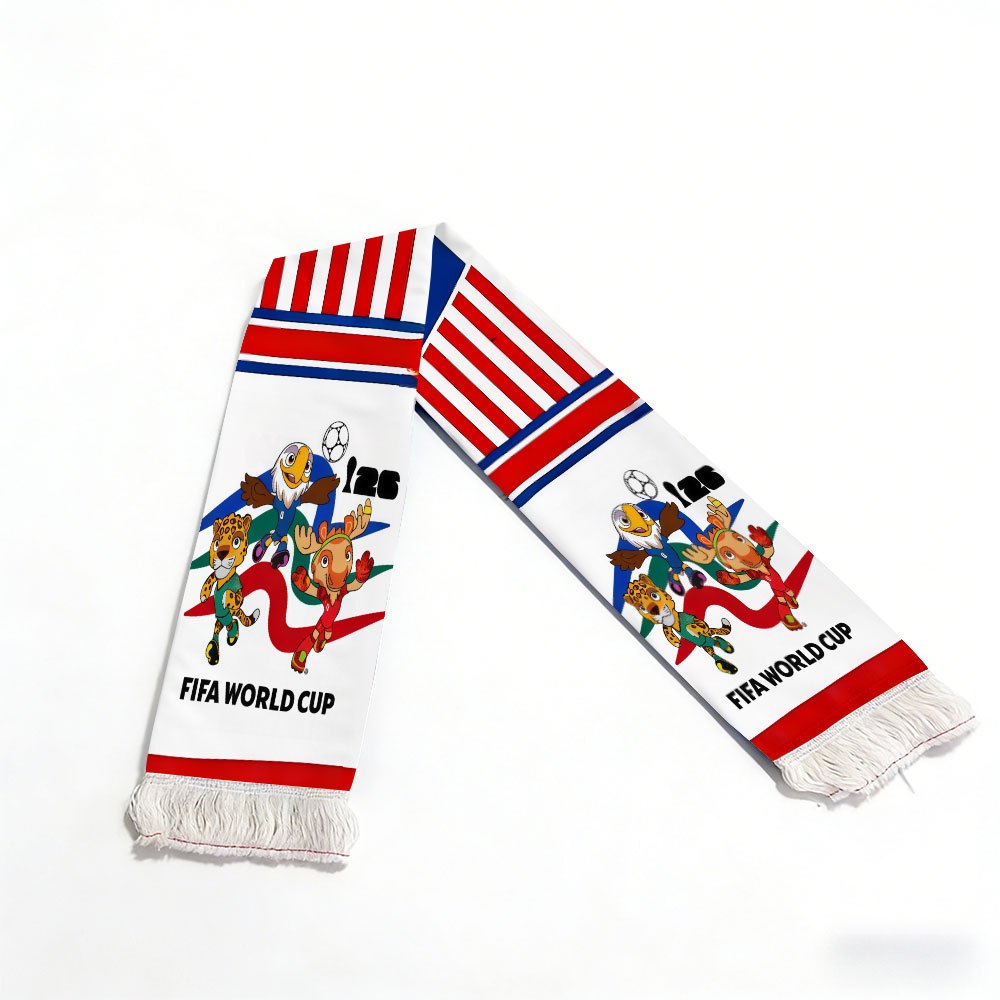 1pc fifa football scarf for the america 2026 world cup, a fan exclusive cheering accessory, an essential soccer scarf for supporting your for home team on game days qmwj0228 1pc fifa football scarf for the america 2026 world cup, a fan exclusive cheering accessory, an essential soccer scarf for supporting your for home team on game days qmwj0228