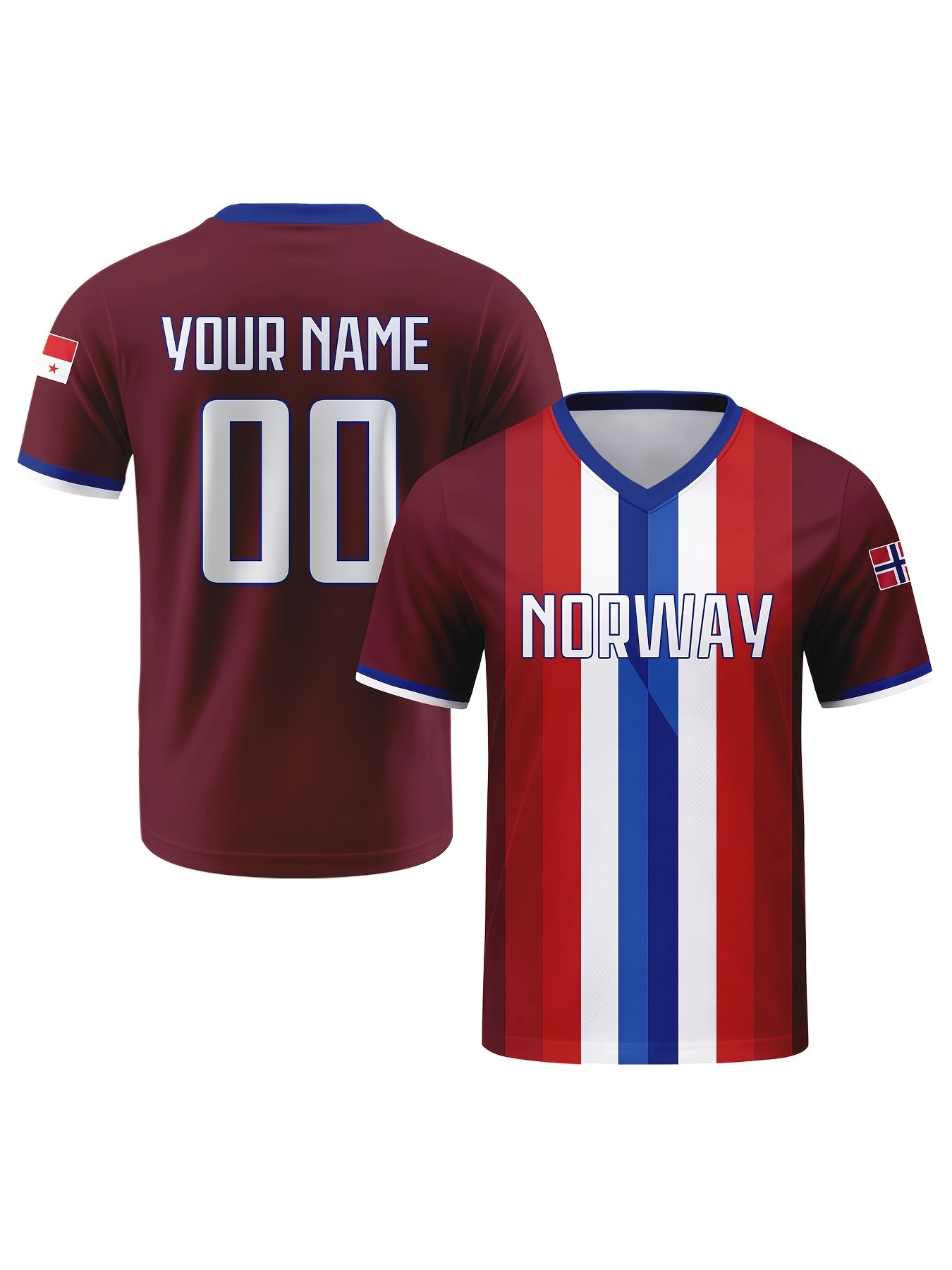 men's norway football team jersey, personalized with name and number, brown football shirt with national flag design, stylish and comfortable sports football t shirt, breathable short sleeved football t shirt, an ideal gift for fans, husbands, men's norway football team jersey, personalized with name and number, brown football shirt with national flag design, stylish and comfortable sports football t shirt, breathable short sleeved football t shirt, an ideal gift for fans, husbands,