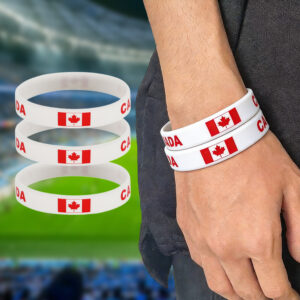3pcs 2026 usa canada mexico fan support sports wristbands, essential support accessories for passionate fans, canada usa mexico and hercules cup, wear resistant and soft, the ideal choice for , easter, new year, valentine's day, and back to school