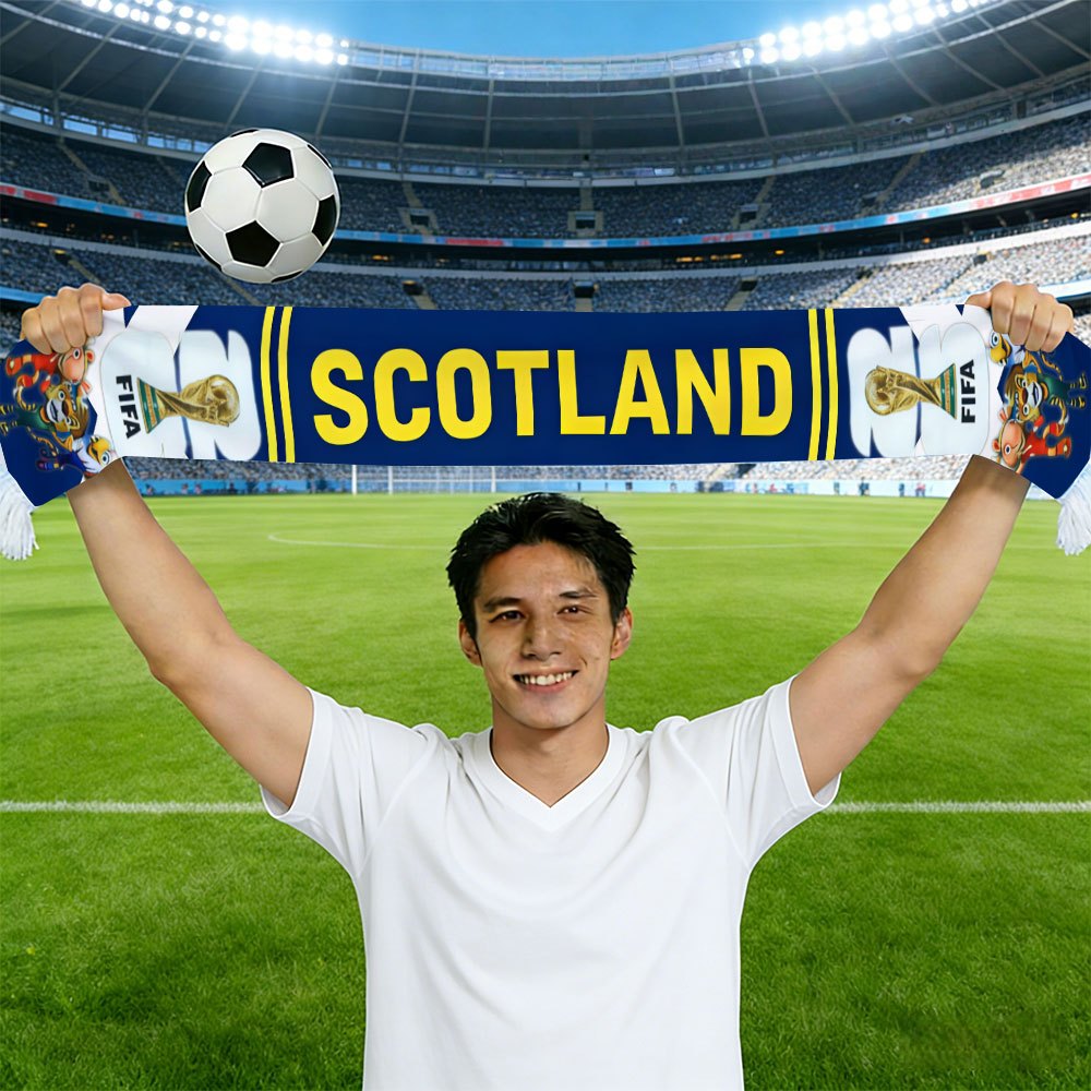 1pc fifa scotland national team football scarf official & scotland suitable for home team support, cheering decoration for match days, world cup fan gear for and, soccer scarf essential for home games 1pc fifa scotland national team football scarf official & scotland suitable for home team support, cheering decoration for match days, world cup fan gear for and, soccer scarf essential for home games