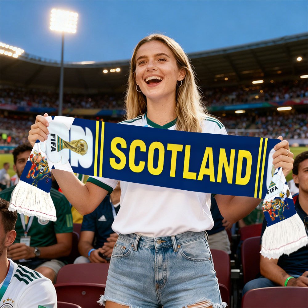 1pc fifa scotland national team football scarf official & scotland suitable for home team support, cheering decoration for match days, world cup fan gear for and, soccer scarf essential for home games 1pc fifa scotland national team football scarf official & scotland suitable for home team support, cheering decoration for match days, world cup fan gear for and, soccer scarf essential for home games