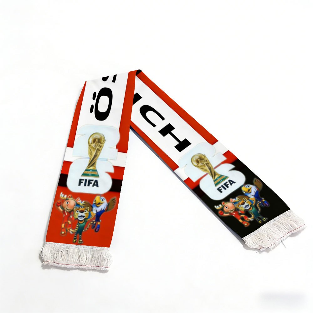 1pc fifa football scarf austria 2026 world cup viewing scarf, fan exclusive cheerleading decoration, soccer scarf essential item for home team support on match days qmwj0228 1pc fifa football scarf austria 2026 world cup viewing scarf, fan exclusive cheerleading decoration, soccer scarf essential item for home team support on match days qmwj0228