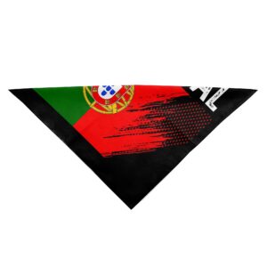 portugal flag handkerchief square scarf