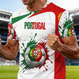 1pc quick dry football jersey full body printed team uniform with round neck, microfiber suitable for training, matches, outdoor, year round wear gift for soccer players, team gifts, casual athletic apparel