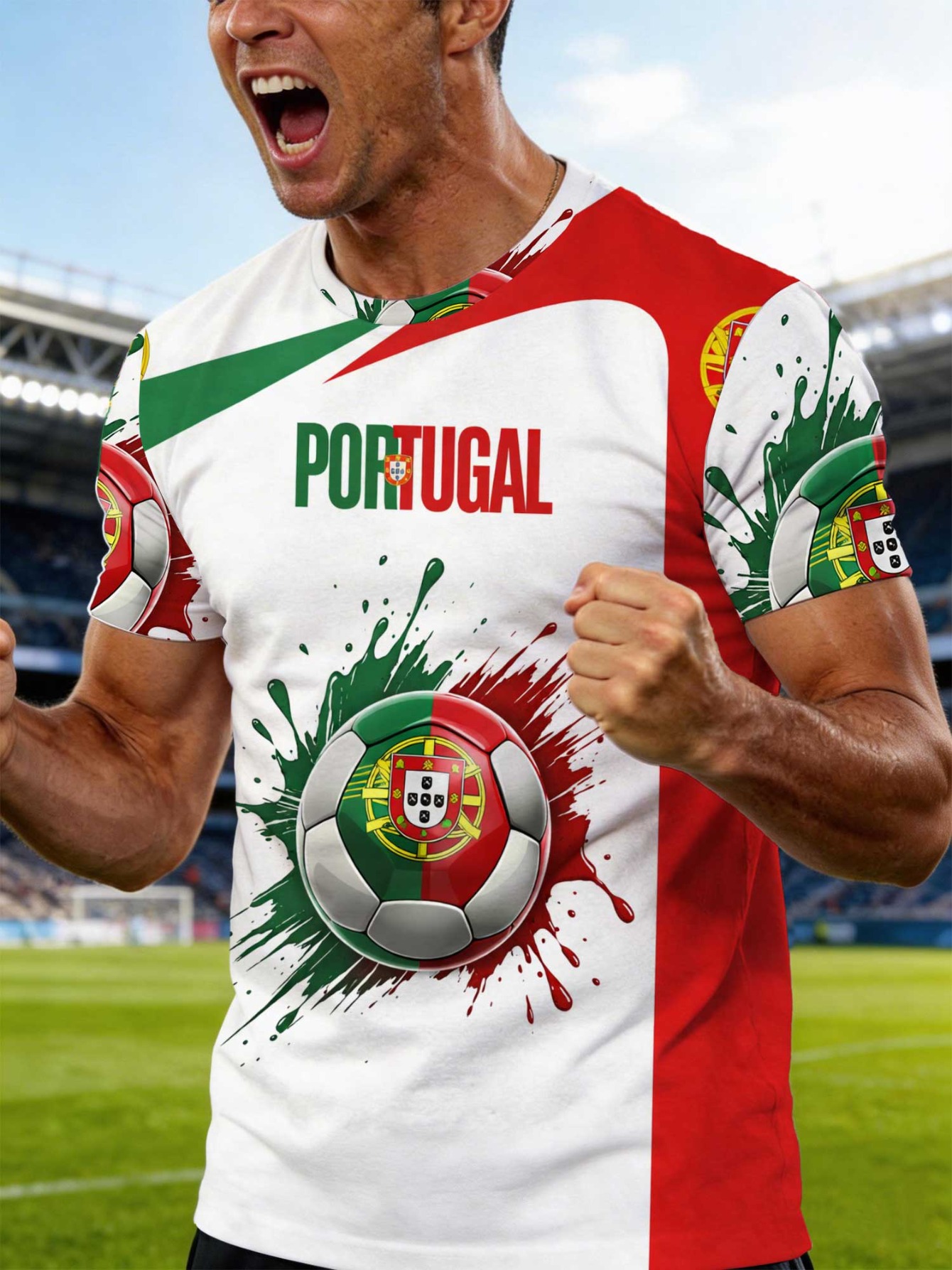 1pc quick dry football jersey full body printed team uniform with round neck, microfiber suitable for training, matches, outdoor, year round wear gift for soccer players, team gifts, casual athletic apparel 1pc quick dry football jersey full body printed team uniform with round neck, microfiber suitable for training, matches, outdoor, year round wear gift for soccer players, team gifts, casual athletic apparel