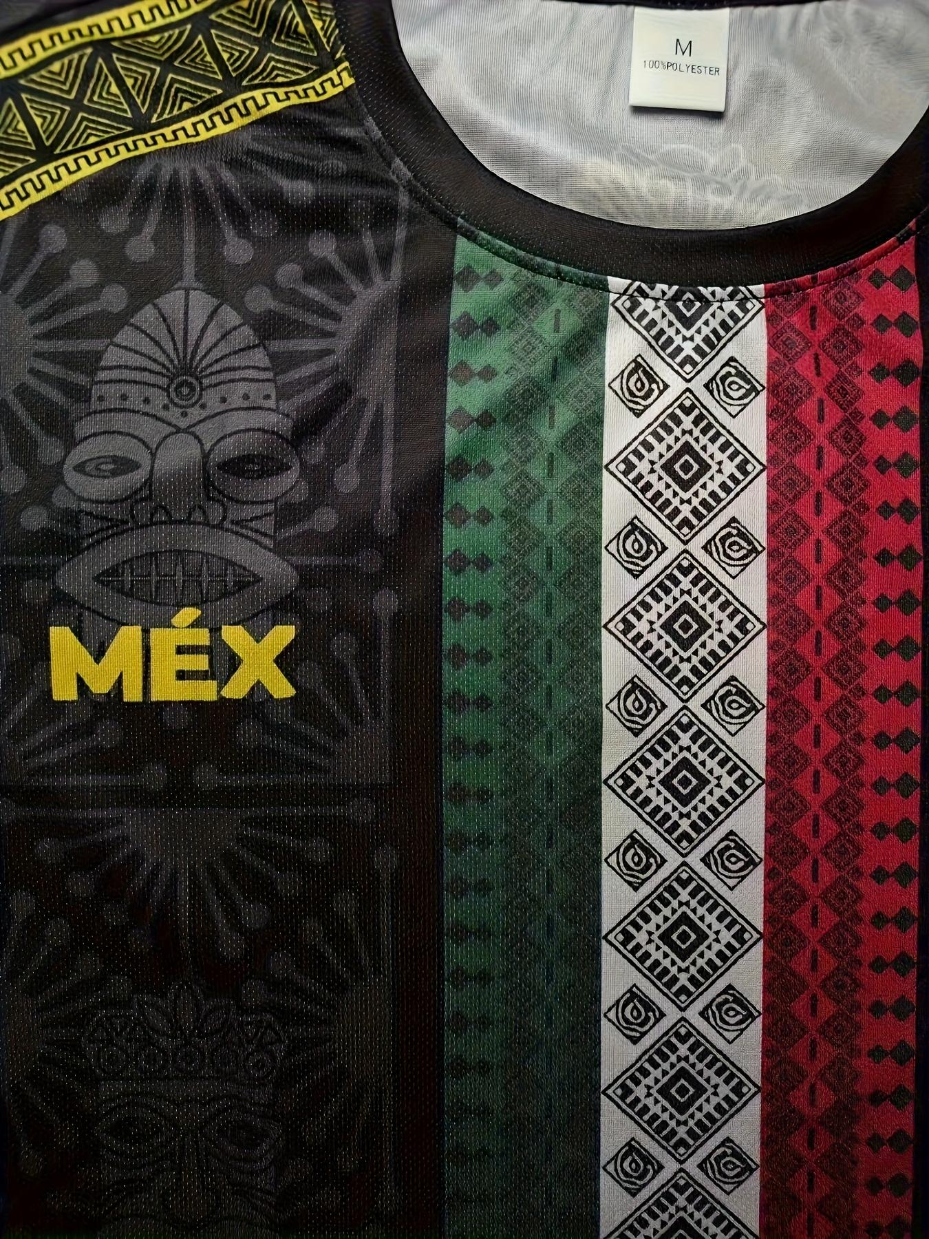 men's soccer jersey from mexico, featuring a breathable round neck sports top suitable for matches, daily training, and casual outings. customizable with name and number, this comfortable outdoor sports t shirt is a must have for casual wear men's soccer jersey from mexico, featuring a breathable round neck sports top suitable for matches, daily training, and casual outings. customizable with name and number, this comfortable outdoor sports t shirt is a must have for casual wear