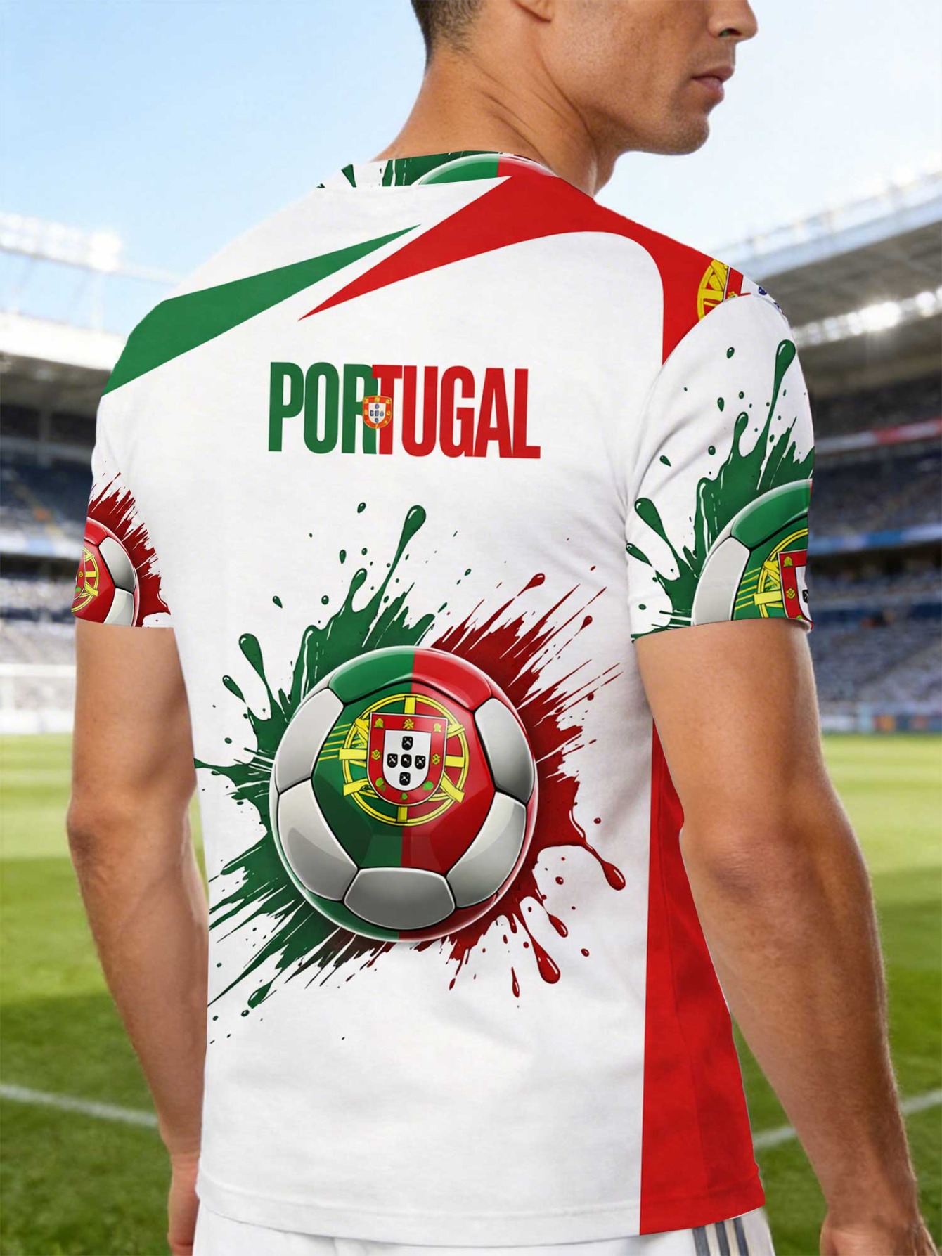 1pc quick dry football jersey full body printed team uniform with round neck, microfiber suitable for training, matches, outdoor, year round wear gift for soccer players, team gifts, casual athletic apparel 1pc quick dry football jersey full body printed team uniform with round neck, microfiber suitable for training, matches, outdoor, year round wear gift for soccer players, team gifts, casual athletic apparel