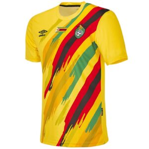 zimbabwe national team home soccer jersey 2021/22 umbro