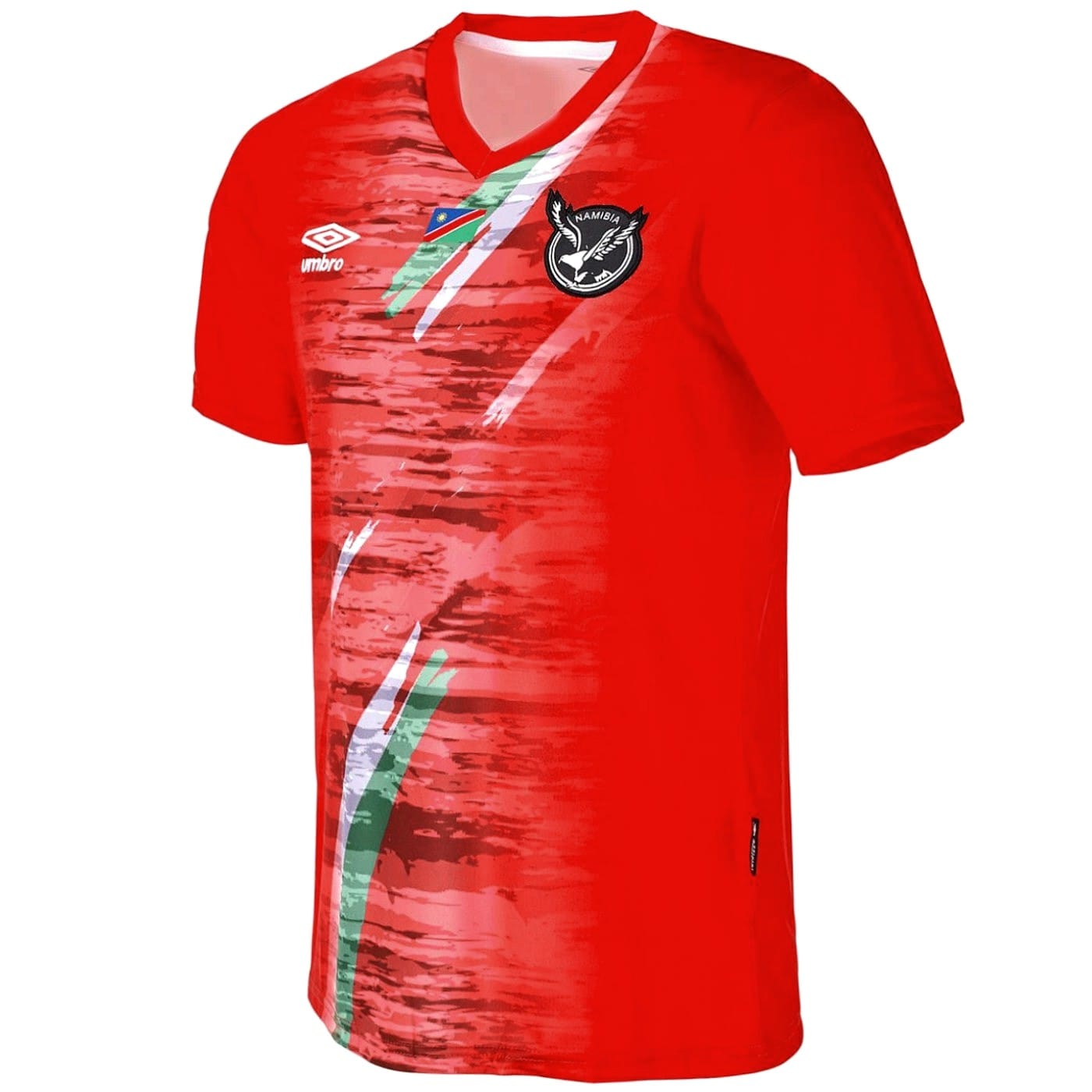 namibia national team home soccer jersey 2021/22 umbro namibia national team home soccer jersey 2021/22 umbro